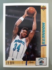 1991-92 Upper Deck J.R. Reid #262 Charlotte Hornets NBA Basketball READ!