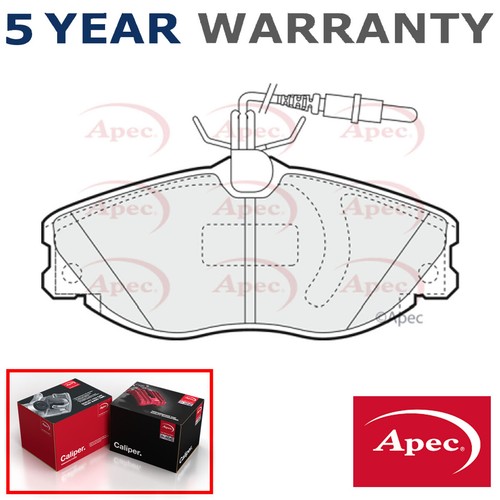 Apec front brake - front, pads