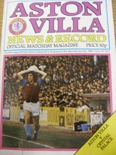 02/02/1980 Aston Villa v Crystal Palace  (2" Rip On Bottom)