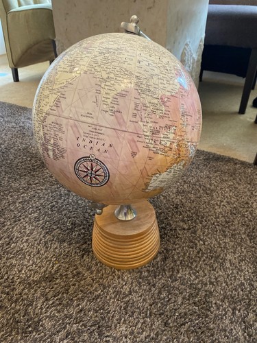 Large world globe - , atlas