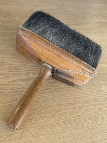 Vintage horsehair block - horsehair,