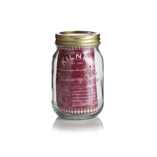 Screw top jar - 0.5, clear