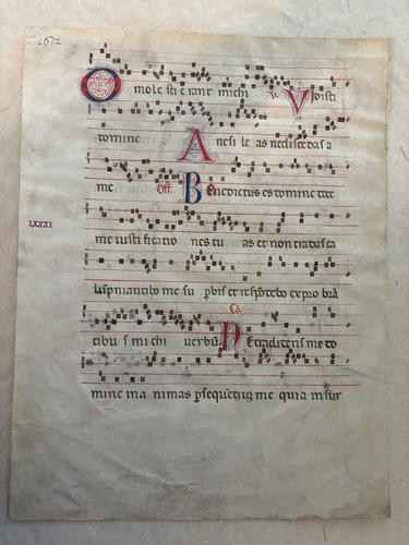 C1450 medieval illuminated - c1450,