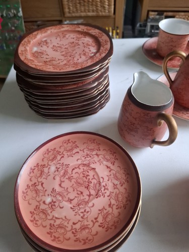 German porcelain dinner - german,