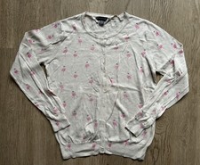 Flamingo Cardigan - Beige - Size UK 14 - Primark - Fast Dispatch 