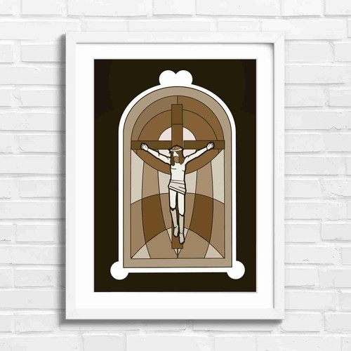 Colorful modern stained glass - colorful,