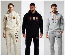 MENS ICON TRACKSUIT SET FLEECE