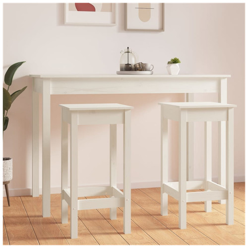 Bar stool 2pc - stool, solid