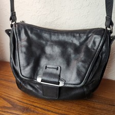 Kooba hobo crossbody handbag Black Leather Nice