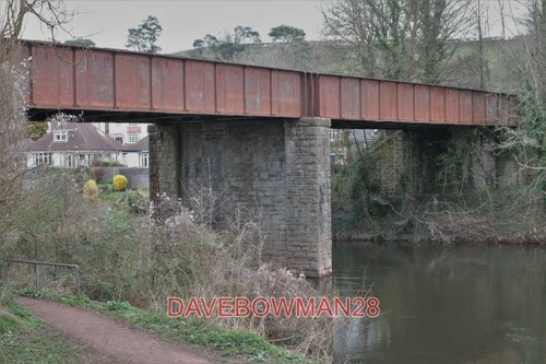 Photo old railway bridge at - photo,