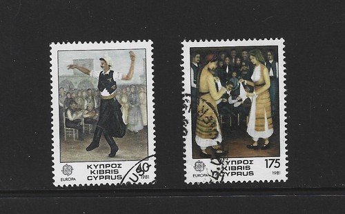 Cyprus 1981 europa folklore - europa,