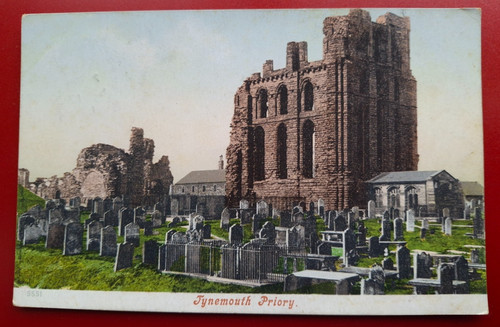 Vintage colour postcard - colour,
