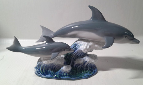 Lladro swimming lesson - ,