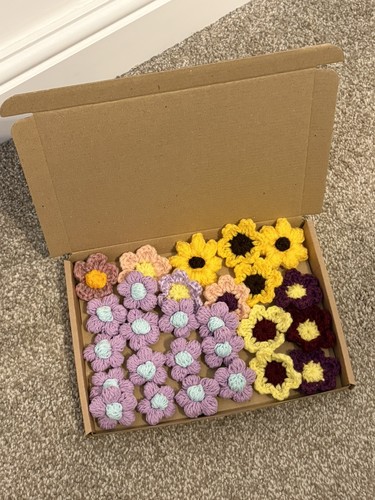 Crochet flowers handmade - flowers, 25