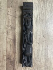 Antique 1600 oak corbel - oak,