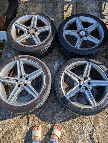 Mercedes amg alloy - alloy, wheels