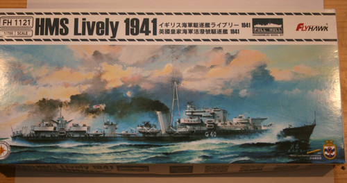 Flyhawk 700 hms lively ww2 - flyhawk,