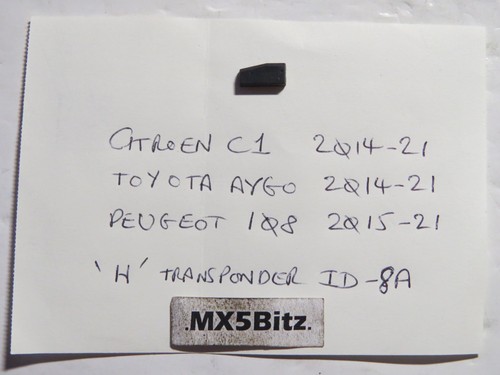 Citroen transponder toyota - transponder,