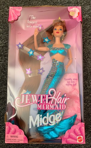 Barbie mattel jewel hair - barbie,