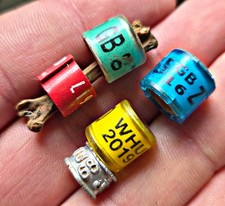 vintage Racing Pigeon Rings 1968 American ? 2003 16 19 NU 