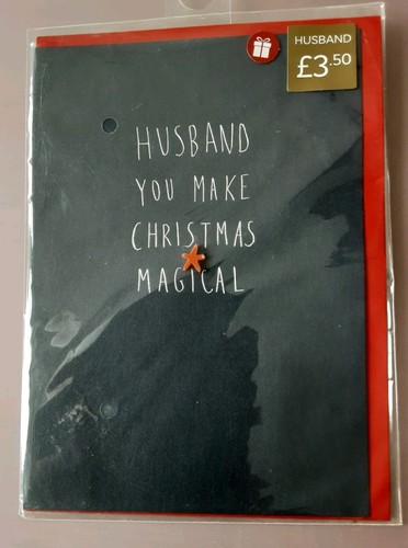 Christmas card husband - christmas,