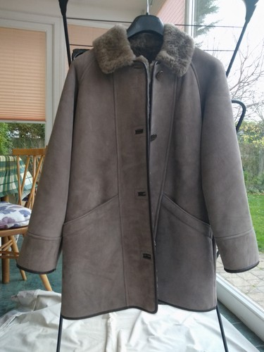 Sheepskin shearling jacket - shearling, /