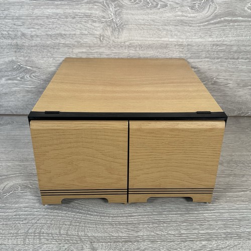 Faux wood drawer storage - faux, 2-drawer