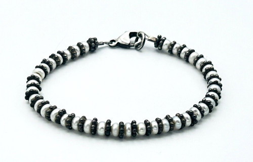 Vintage genuine pearl sterling - pearl,