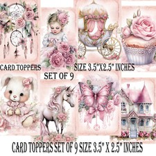 Card Toppers Card Making Baby