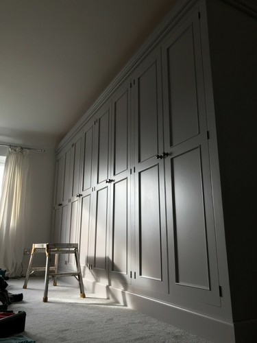 Wardrobe painted door full - -,