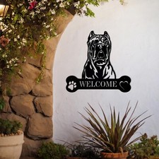 Regal Cane Corso Metal Wall