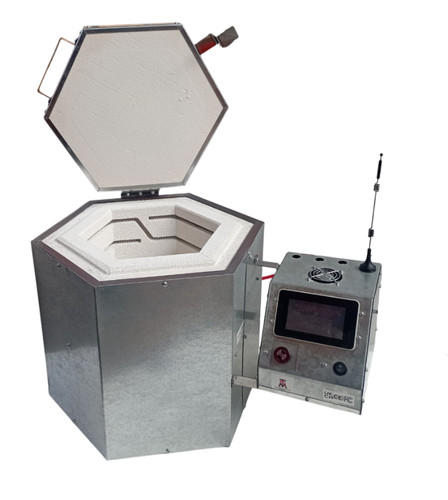 Top loading programmable kiln - programmable,