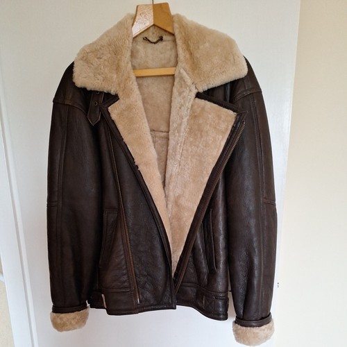 Mens genuine lambskin flying - mens,