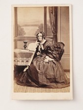 Woman crinoline dress ringlets - crinoline,
