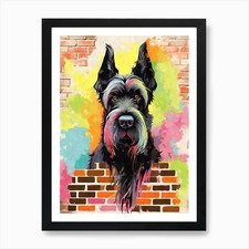 Aesthetic Giant Schnauzer Dog