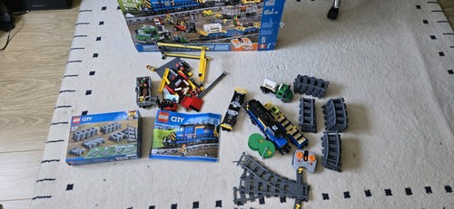 Lego city cargo train - city, 60052
