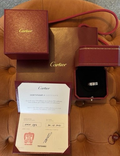 Cartier white gold ring - cartier,
