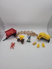 Britains Farm Job Lot For Spares Or Repair; Vicon, Bamfords, Hurdles, Bales Etc.