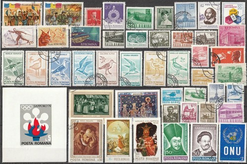 Romania lot with mint - romania,