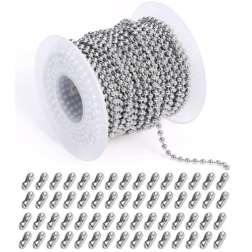 Stainless steel bead chain - 5m,