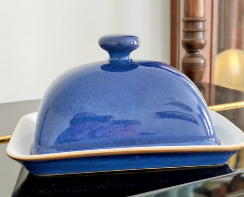 Denby imperial blue butter - denby,