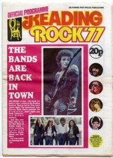 Thin Lizzy Alex Harvey Golden Earring John Miles Hawkwind Enid 1977 Programme