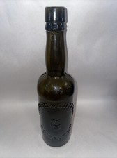Green / Brown ? Antique Thomson & Gillespie - Edinburgh Glass Bottle