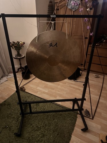 Whd metallic gong stand - gong, up