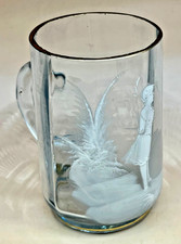 Antique Mary Gregory 8 Panel