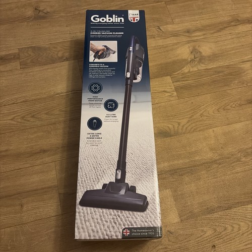 Blue corded stick - blue, vacuum