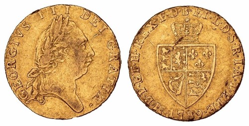 George iii gold spade - , half