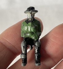 Vintage Painted Toy Soldier Britains Era Driver Farm Tractor ? Figure #Q275