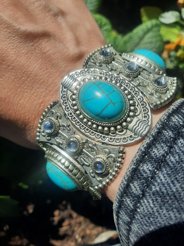 Vintage boho turquoise - boho,