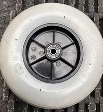 200X50mm 8 inch Wheelchair Castor Wheel with PU rubber Tyres (hub length 60mm) 